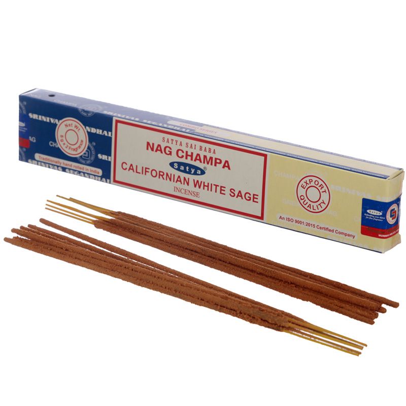 Incienso Duo Nag Champa y Californian White Sage