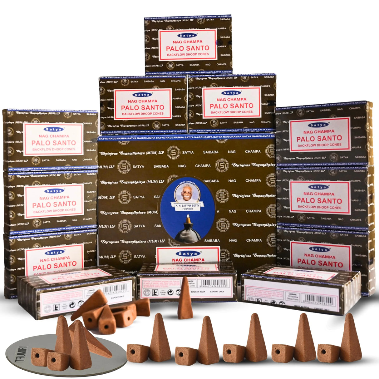 Incienso Cascada Palo Santo 120conos