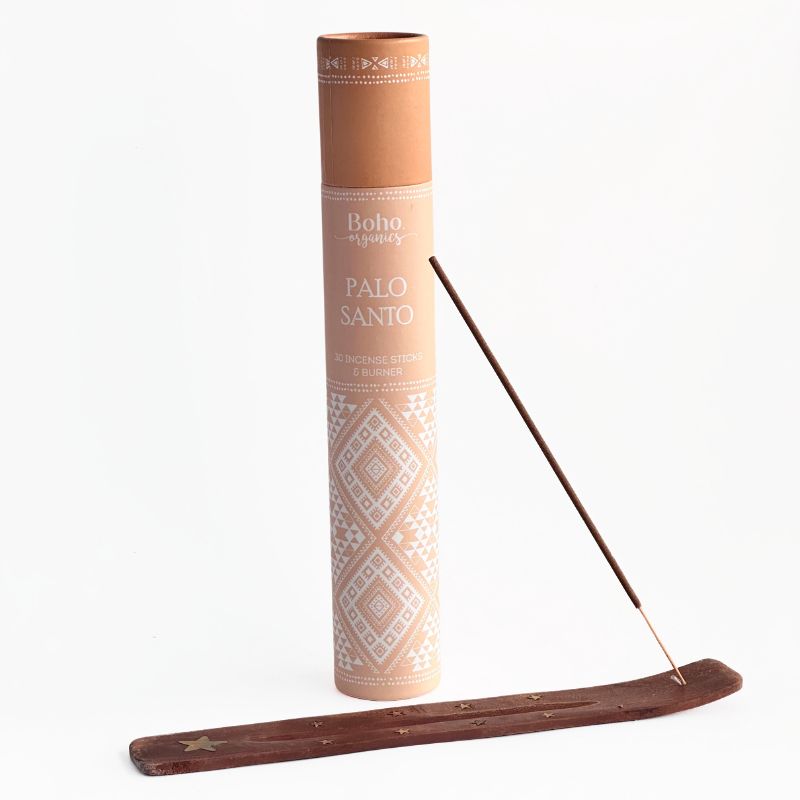 Estuche Inciensos Boho Palo Santo