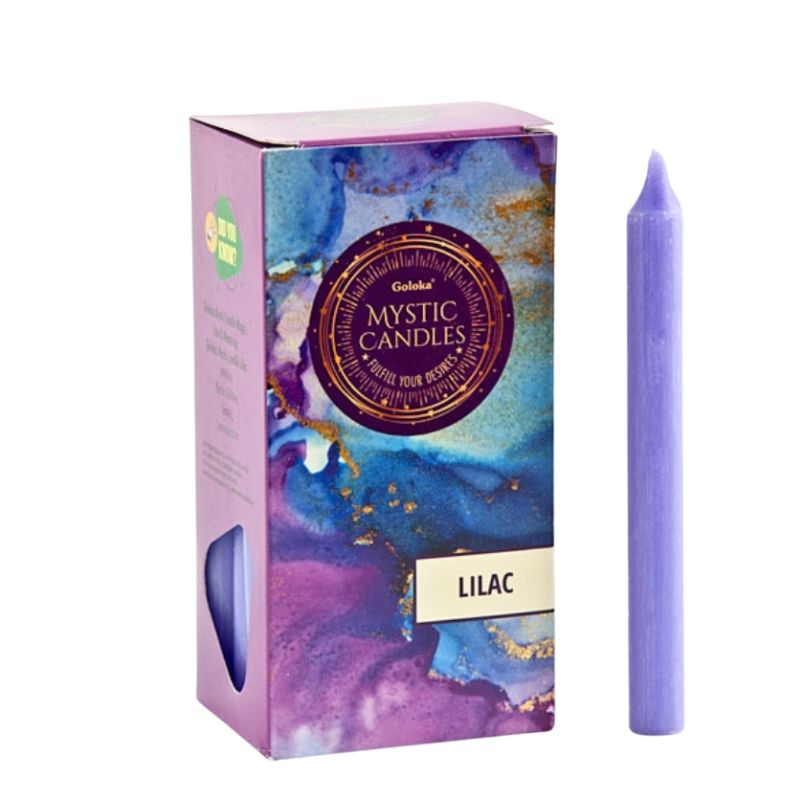 Pack Velas Místicas Lila - Goloka