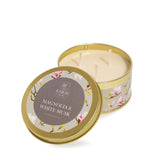 Vela Aromática Metal Magnolia y Almizcle - Lumiere du Ciel