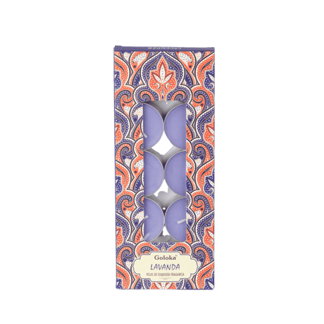 Vela Aromática Lavanda Tealight - Goloka