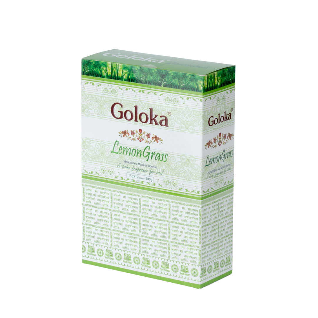 Incienso Natural Premium Lemongrass - Goloka