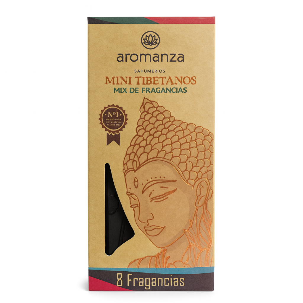 Mini Sahumerio Tibetano Mix de Fragancias - Aromanza