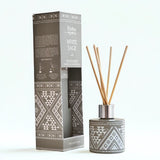 Difusor de Varilla Boho Salvia Blanca con Piedra Cuarzo Cristal