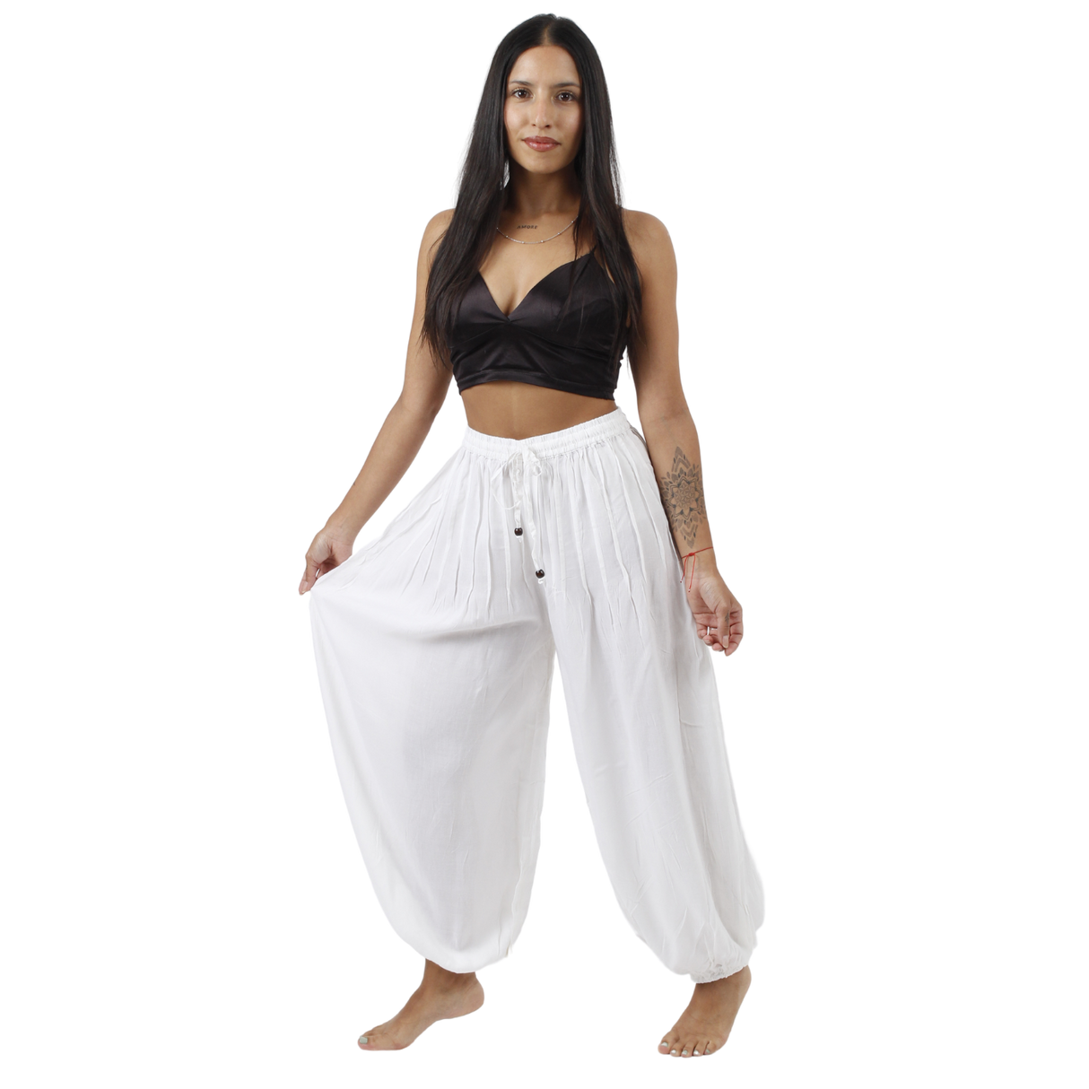 Pantalon Bombacho Blanco Rincon Himalaya