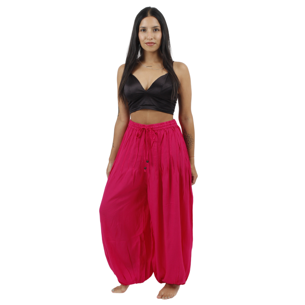 Pantalon Bombacho Rosa