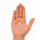 Ombliguera de Piedra 1 cm Cuarzo Rosa