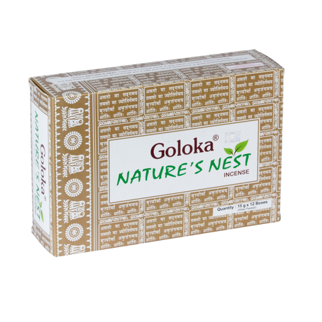 Incienso Natural Nature's Nest - Goloka