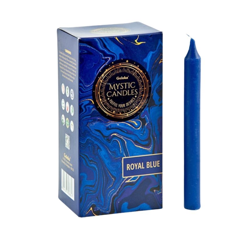 Pack Velas Místicas Azul Real - Goloka
