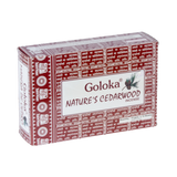 Incienso Natural Nature's Cedarwood - Goloka