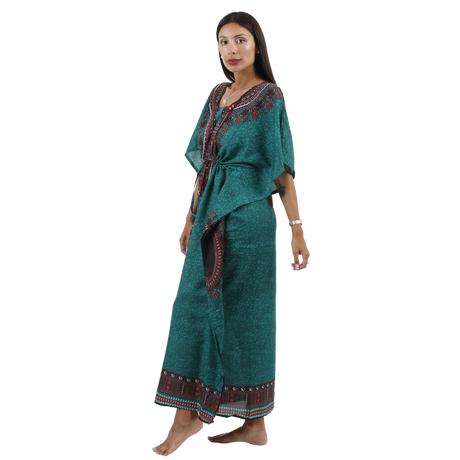 Vestido Kaftan Elina Verde