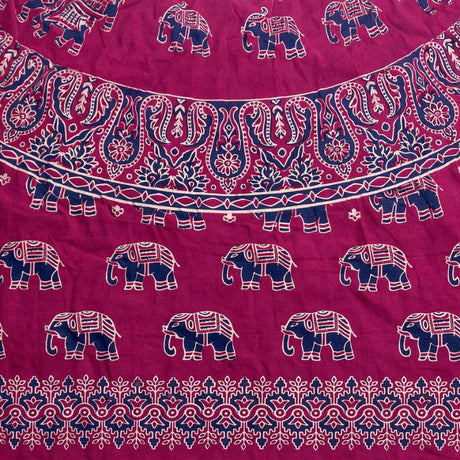 Cubrecama 2 Plazas Burdeo Elefante Real