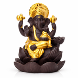 Porta Incienso Cascada Ganesha Amarillo