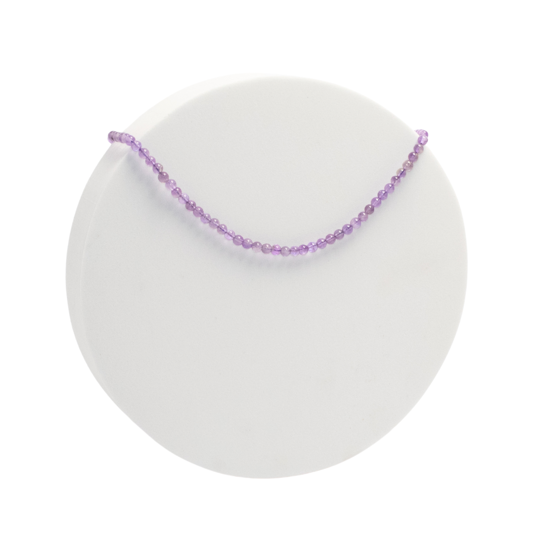 Collar Piedra Amatista 4mm