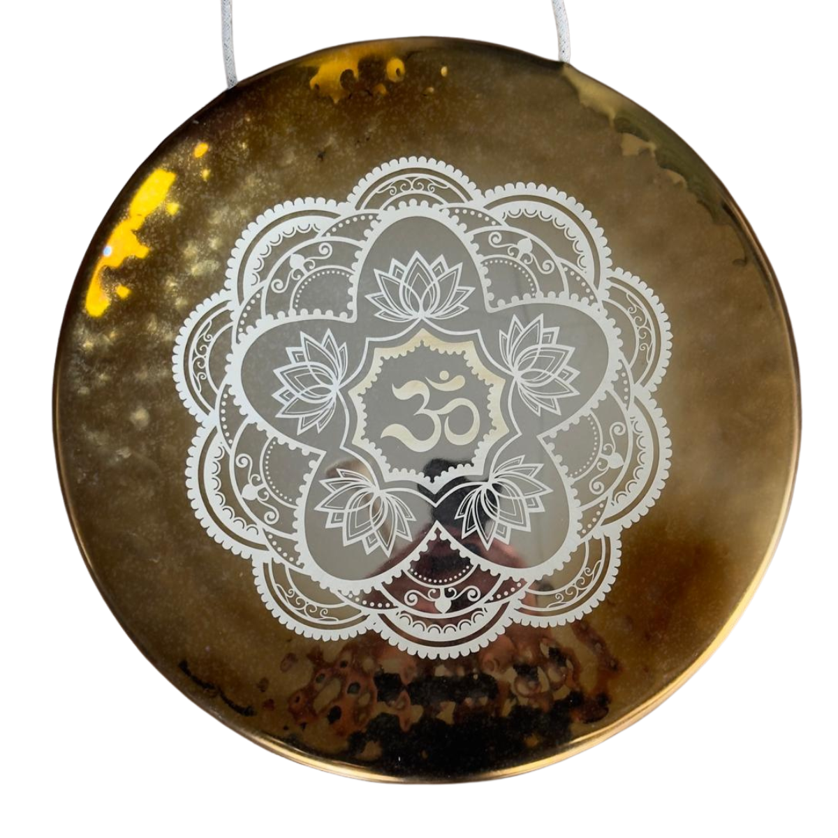 Gong Espejo Mándala OM 40cm