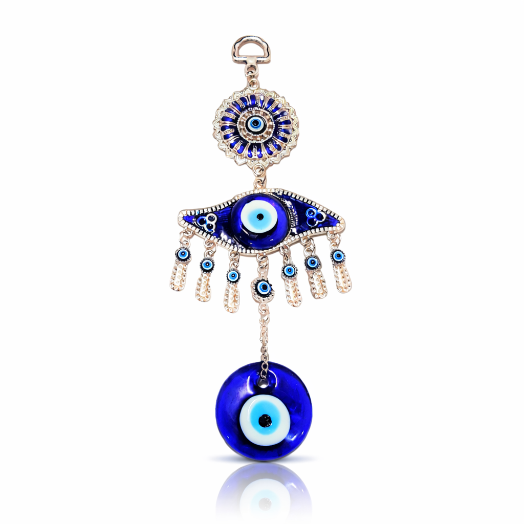 Colgante Ojo Turco Floral