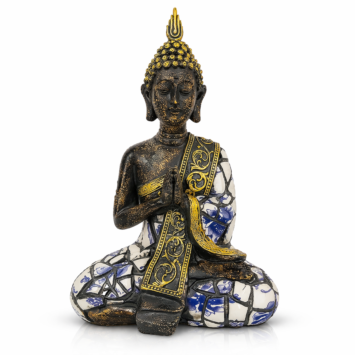 Buda Meditación Black & Blue