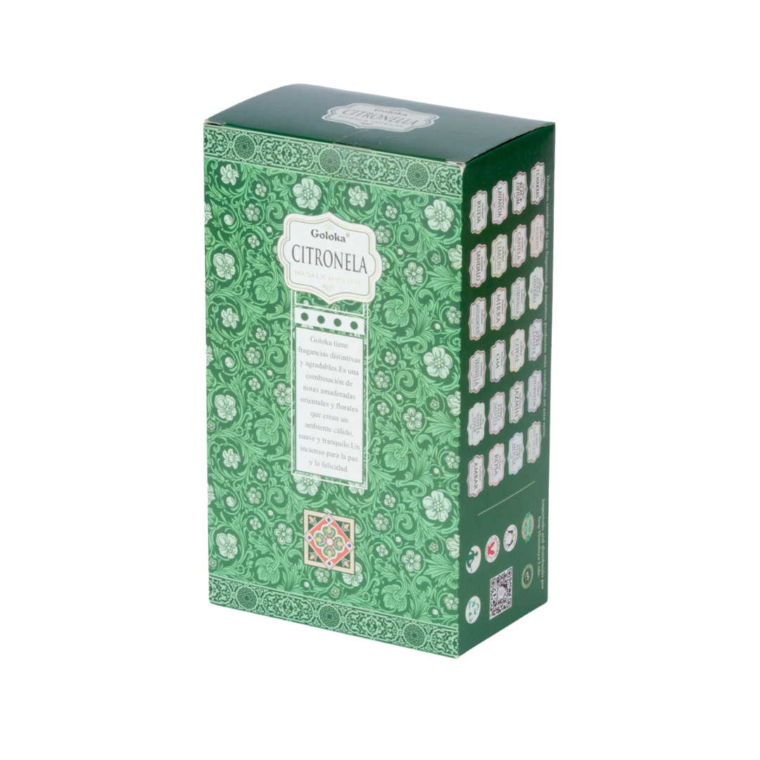 Incienso Natural Citronella Fit - Goloka