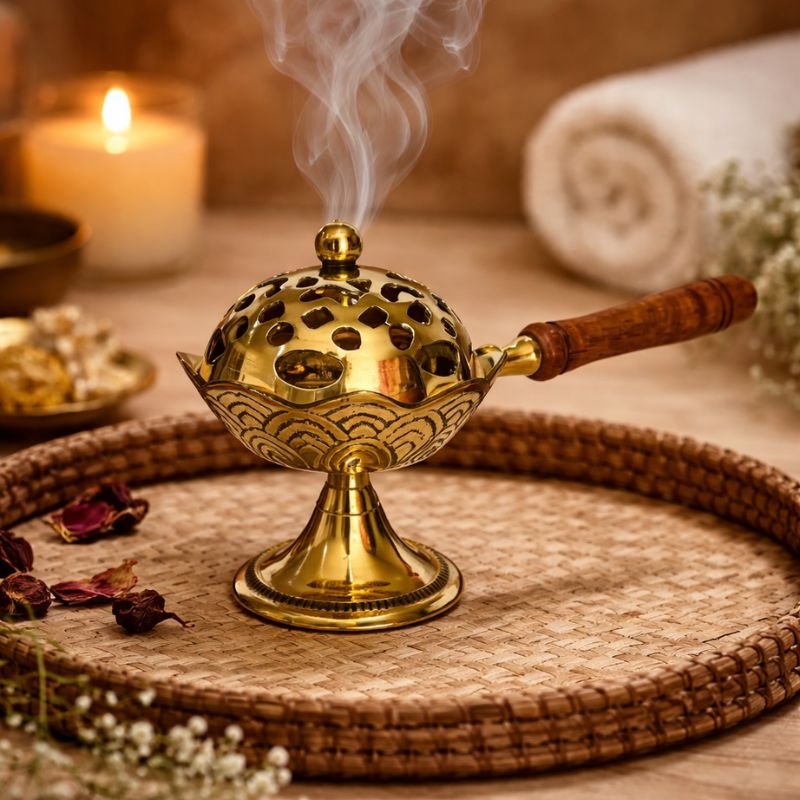 Quemador de Resina con Mango Prana