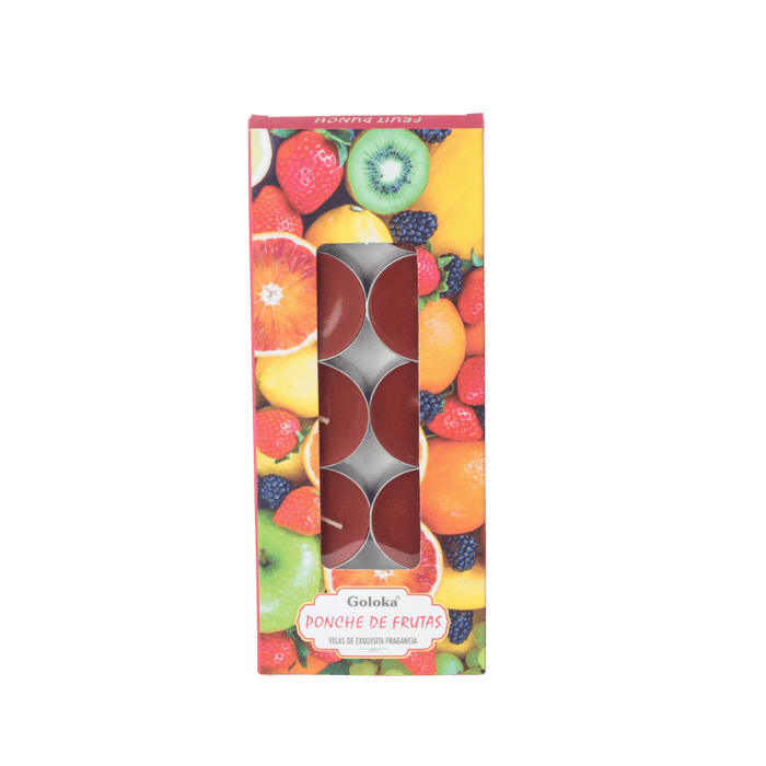 Vela Aromática Ponche de Frutas Tealight - Goloka