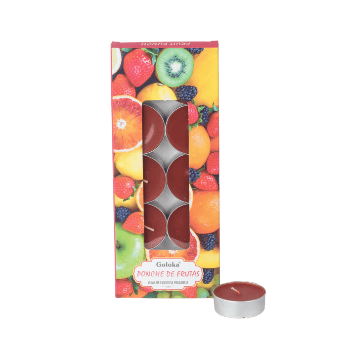 Vela Aromática Ponche de Frutas Tealight - Goloka