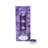 Vela Aromática Violeta Tealight - Goloka