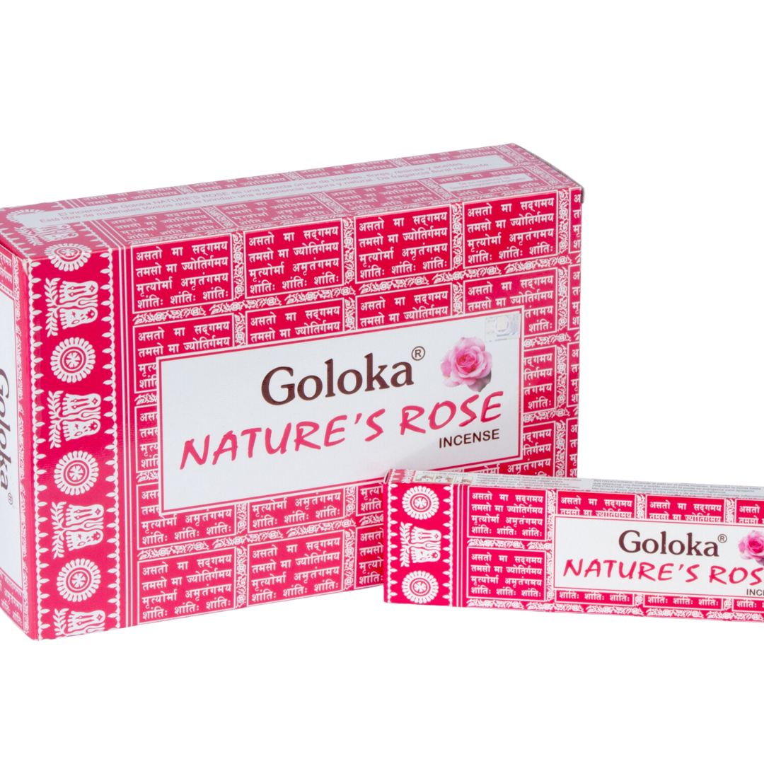 Incienso Natural Nature's Rose - Goloka