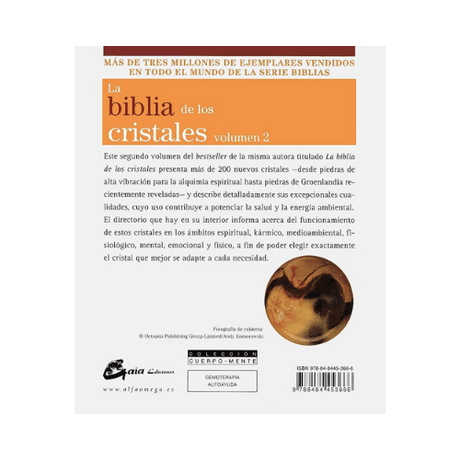 La biblia de los Cristales, Vol 2 (Libro)