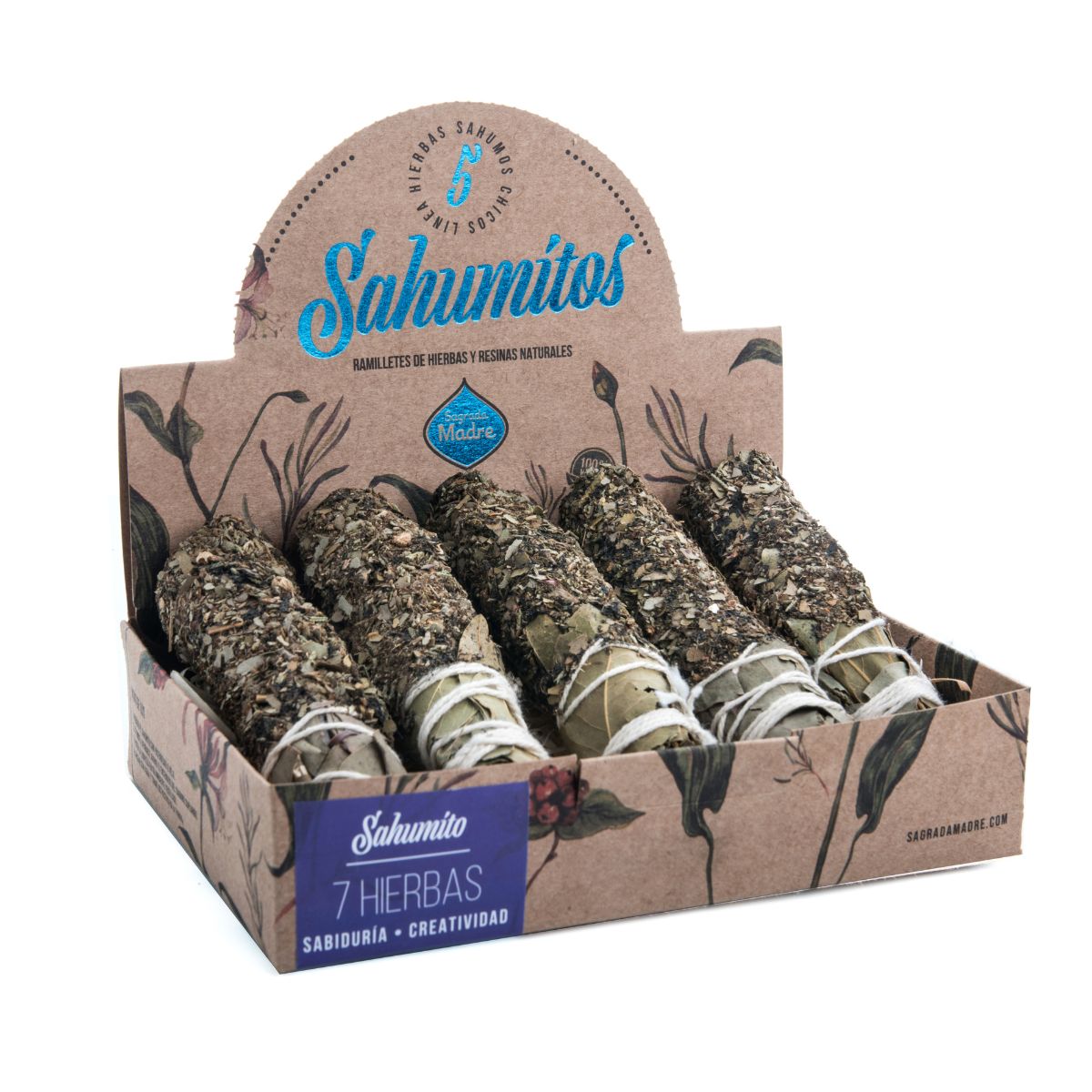 5 Sahumitos de 7 Hierbas