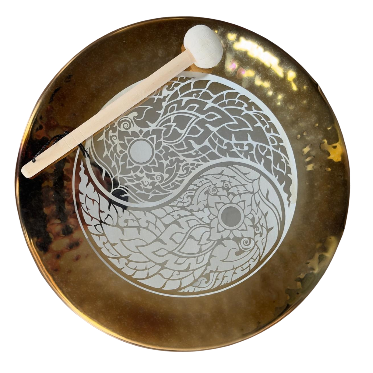 Gong Espejo Dragon Ying Yang 40cm