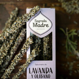 Sahumerio Hierbas Lavanda y Olíbano