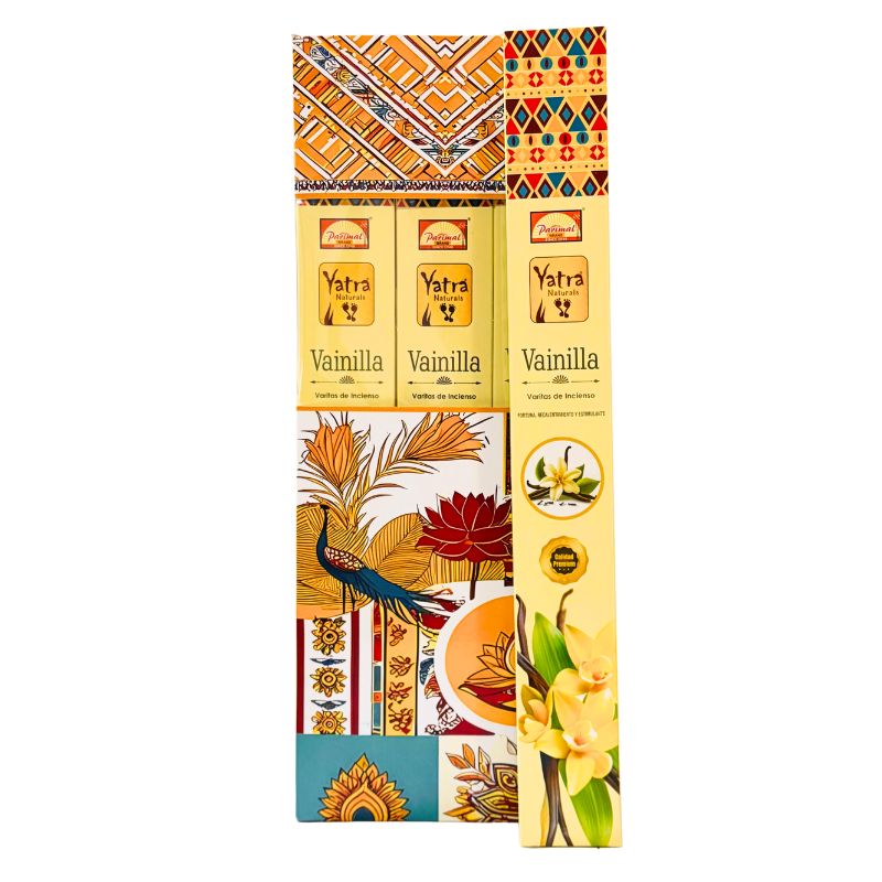 Incienso Jardín Collection Vainilla 41 cm - Yatra Jumbo
