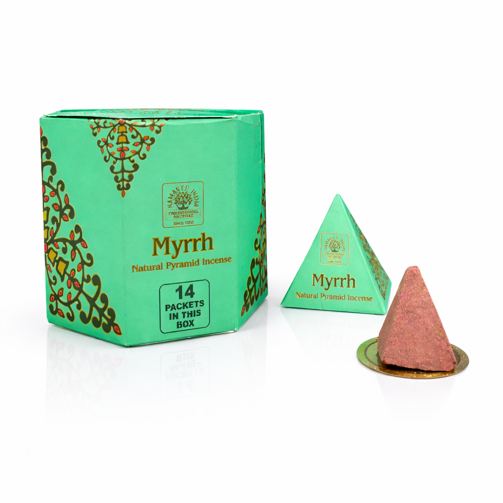 Incienso en Pirámide Mirra