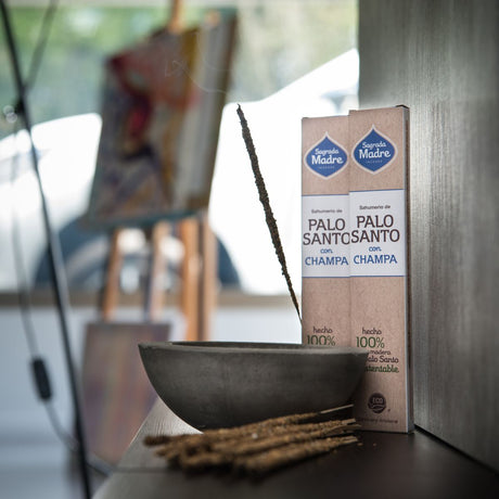 Sahumerio Palo Santo con Nag Champa