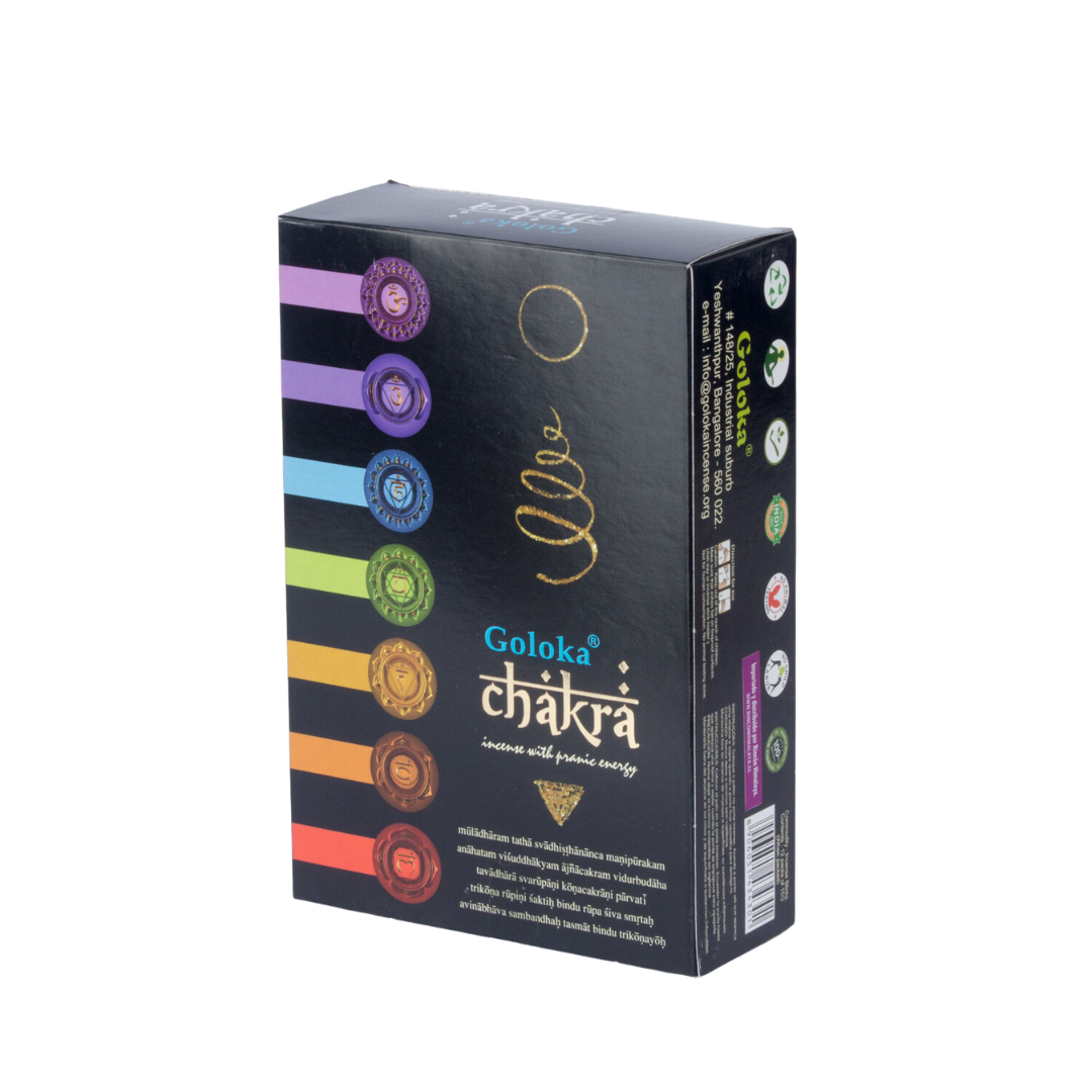 Incienso Natural Chakra - Goloka