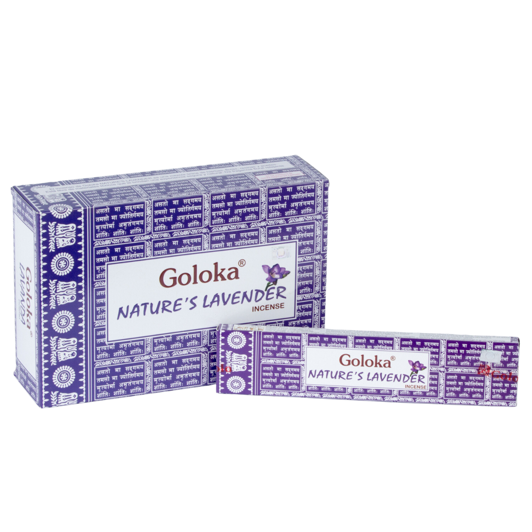 Incienso Natural Nature's Lavender - Goloka