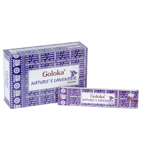 Incienso Natural Nature's Lavender - Goloka