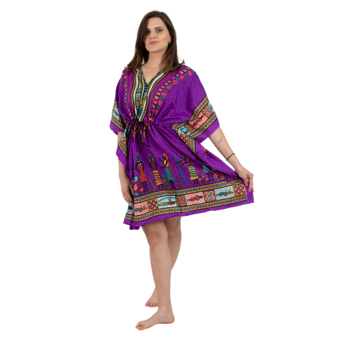 Blusa/Vestido Kaftan Naya Morado