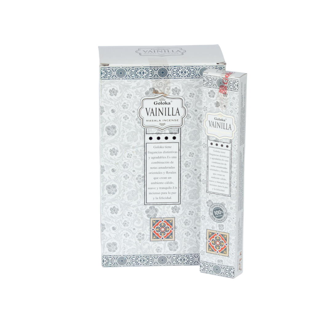 Incienso Natural Vainilla Fit - Goloka