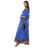 Vestido Kaftan Elina Azul