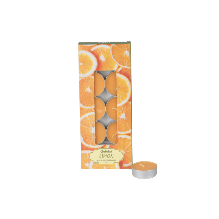 Vela Aromática Limon Tealight - Goloka
