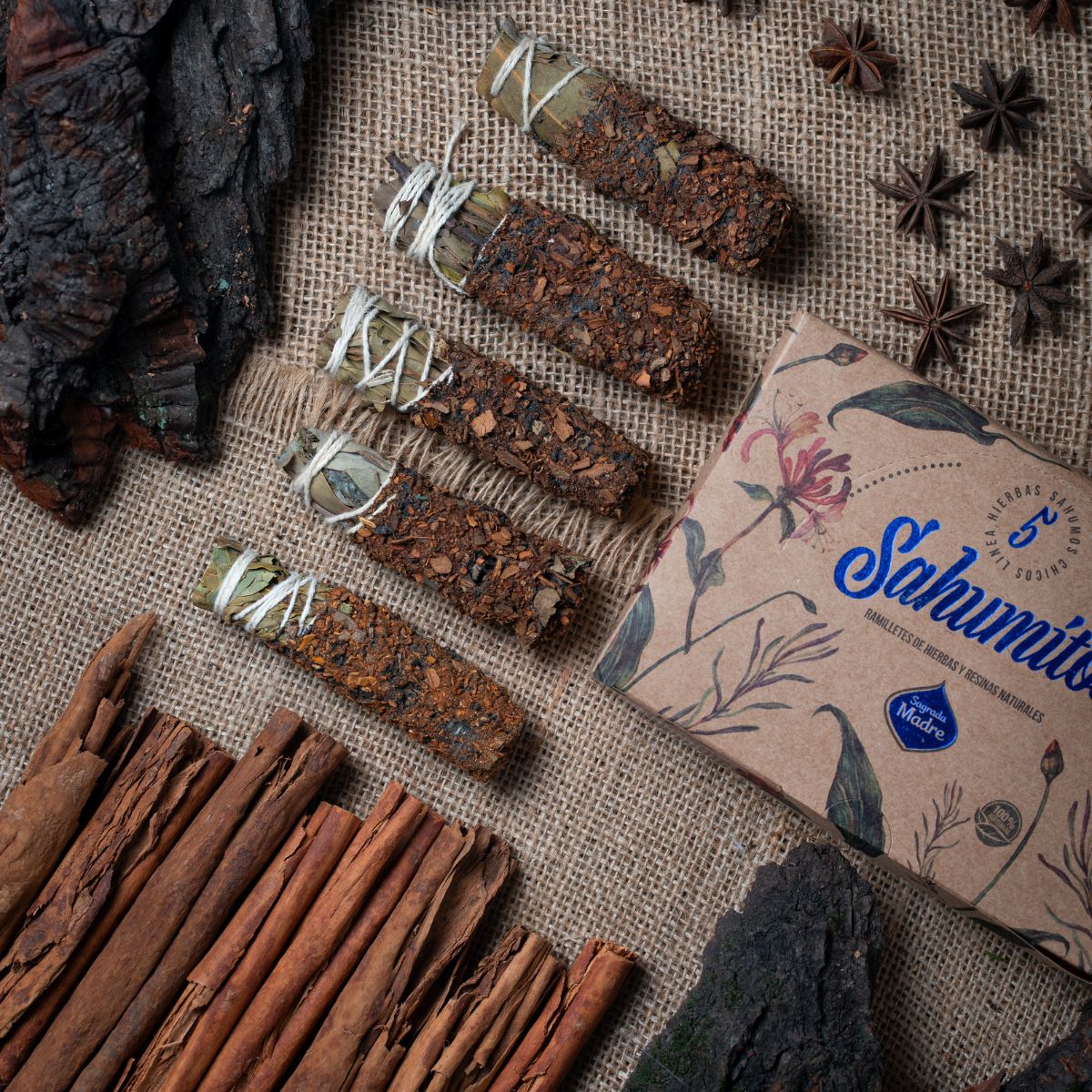 5 Sahumitos de Canela y Anis