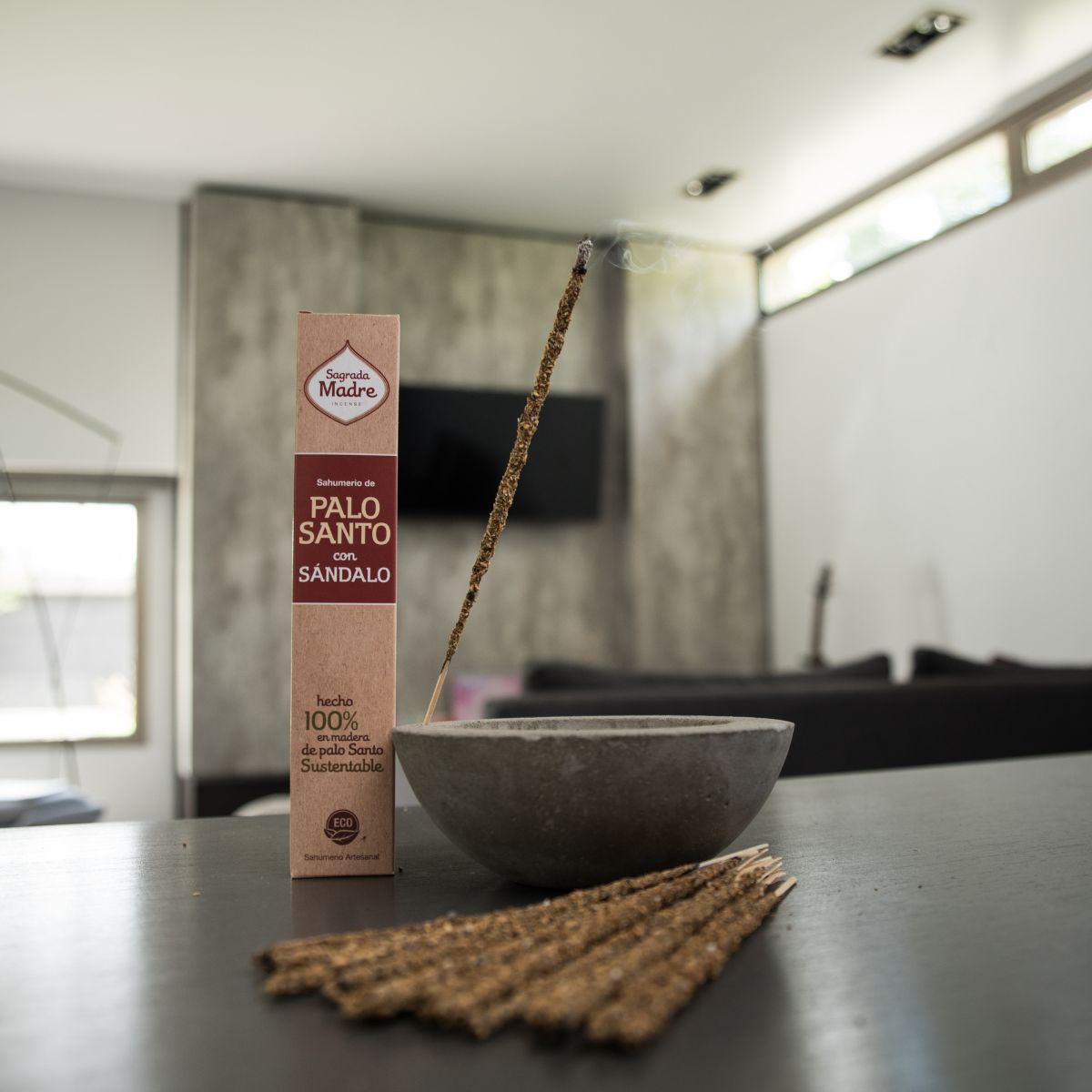 Sahumerio Palo Santo con Sándalo