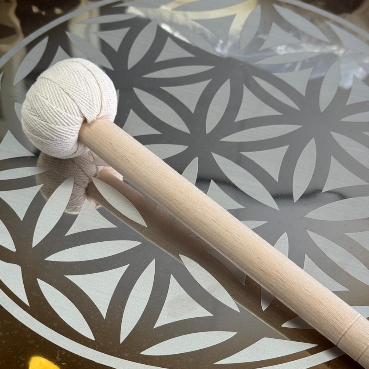 Gong Espejo Flower of Life 40cm