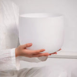 Cuenco Tibetano Cuarzo 8 Pulgadas Nota SI