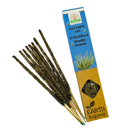 Incienso Natural Palo Santo con Citronella - Namaste India