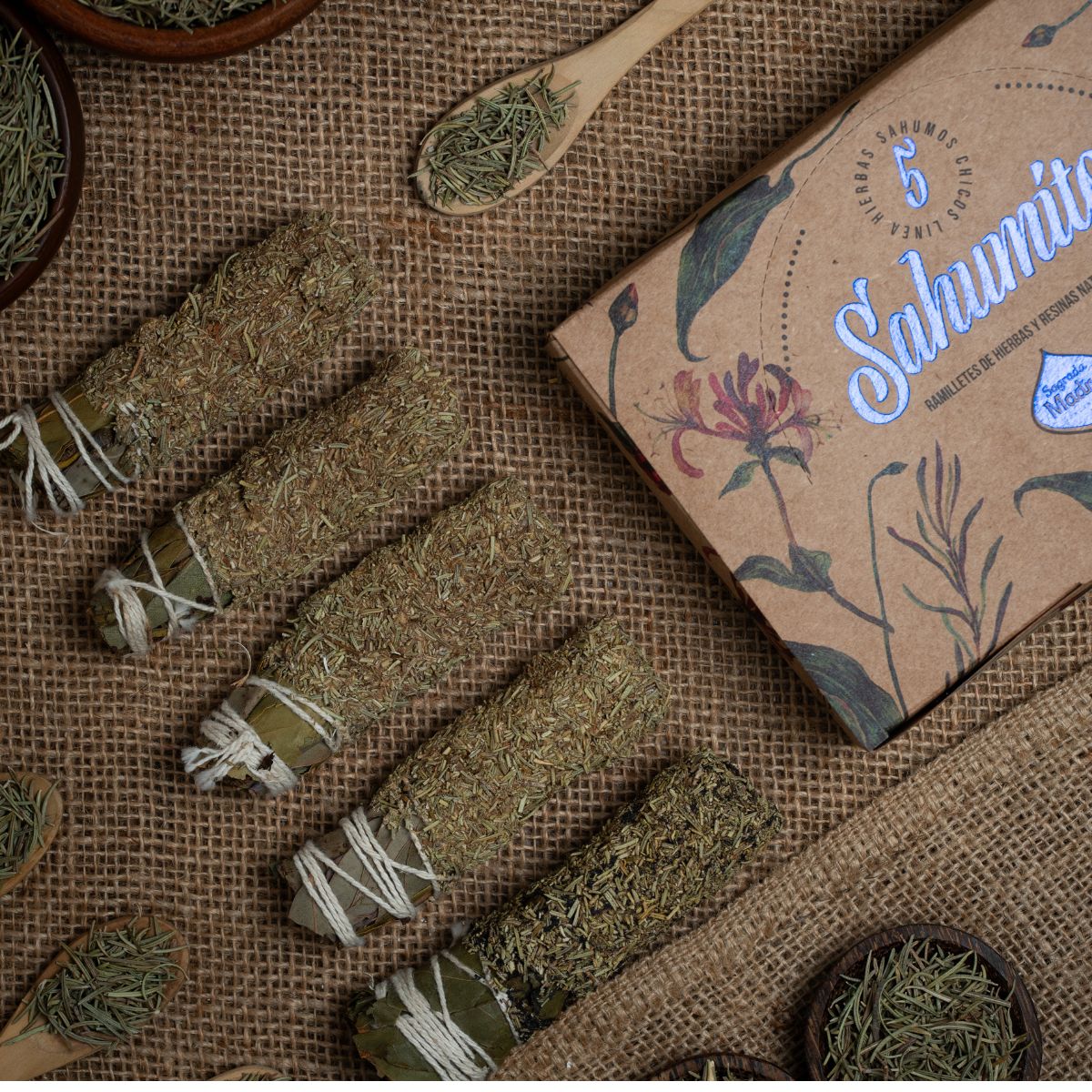 5 Sahumitos de Romero