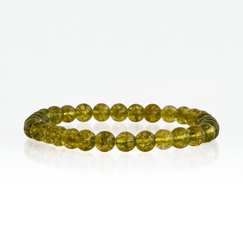 Pulsera Peridoto 6mm