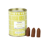 Incienso Cascada Limon Natural - Goloka - 24 Conos